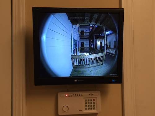 Video monitor and security system