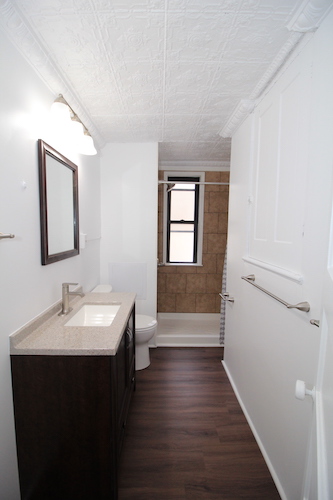 Remodeled bathroom